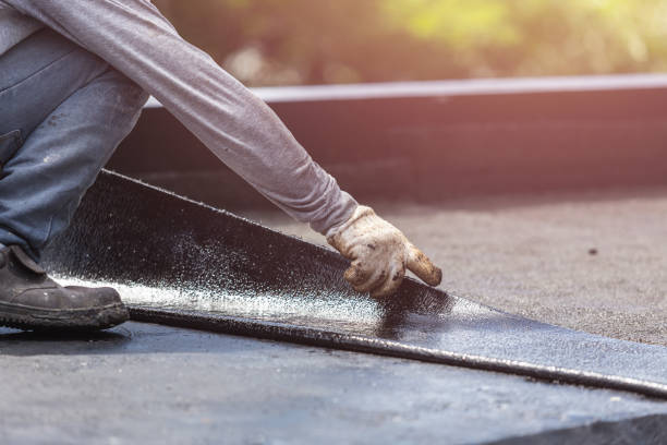 Professional Emergency Waterproofing technician working in Adamstown, PA